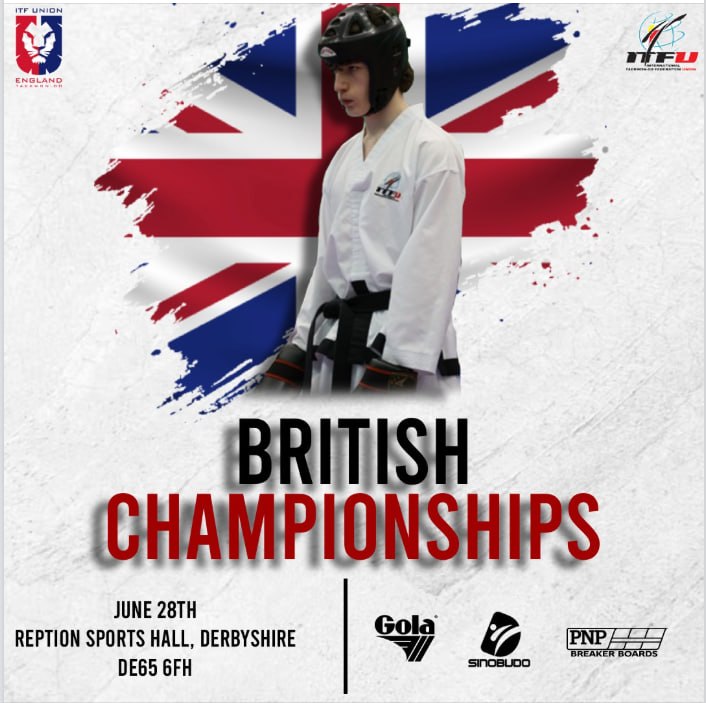 ITFU British Championships 2026 poster